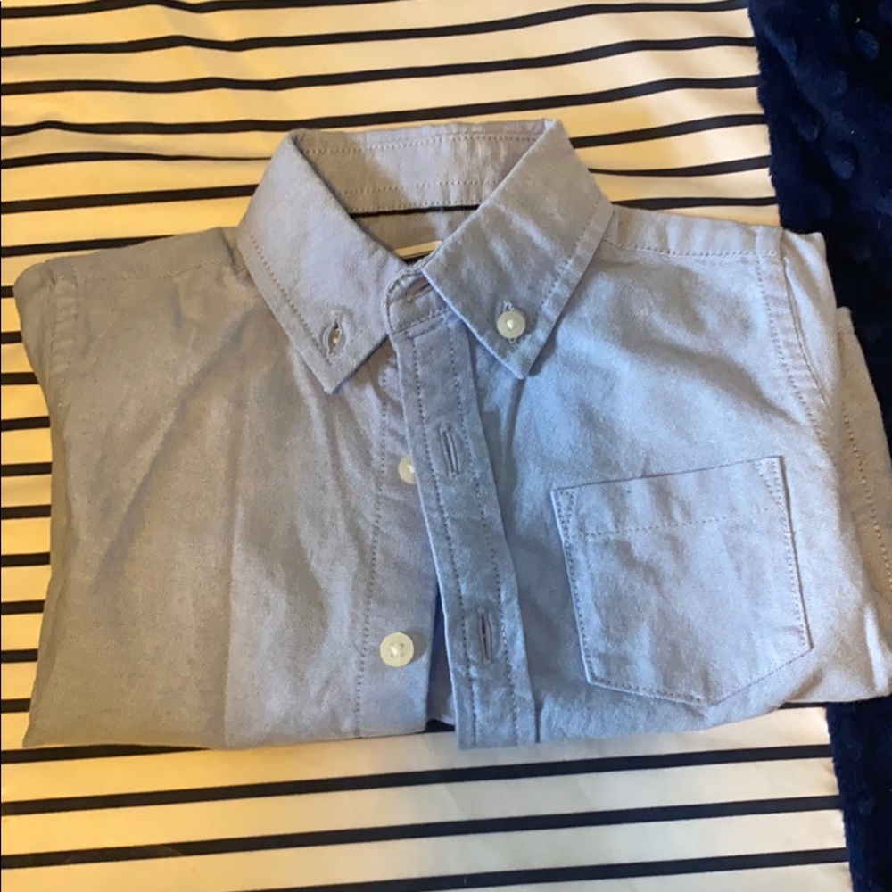 6-12 months blue shirt